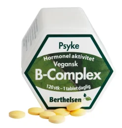Vegetabilsk B-Complex Berthelsen 120 tab
