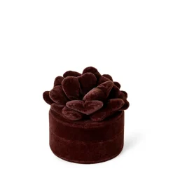 Velvet Flower Jewelry Round