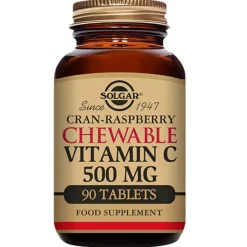 Vitamin C 500 mg Tranebær/Hindbær
