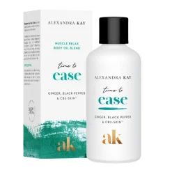 Wellbeing Time to Ease Muscle Relax Body Oil