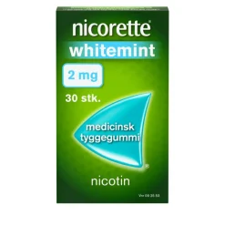 Whitemint 2 mg medicinsk tyggegummi